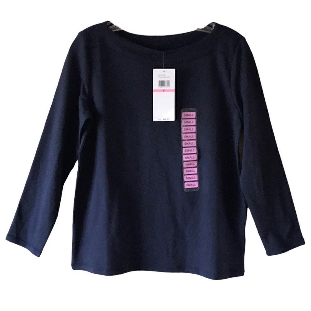 NEW Rafaella Navy Blue Shirt